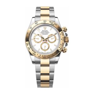 ROLEX Cosmograph Daytona White Dial Stainless Steel and Gold Men's Watch 116503-0001