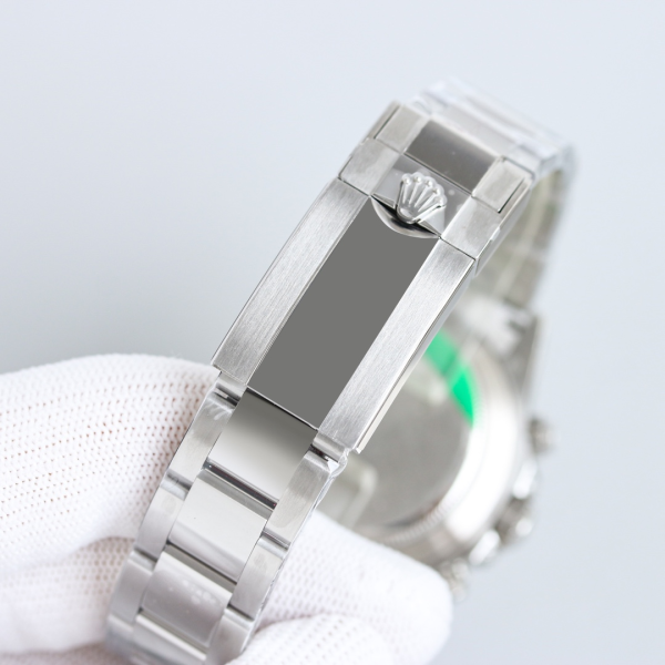 Rolex Daytona White Gold Rainbow Bezel Black Diamond Dial 116599RBOW - Image 9