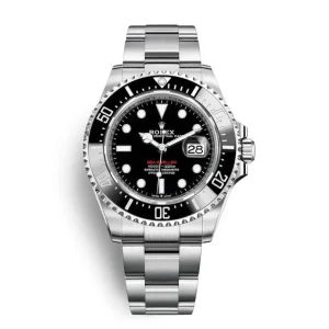 Rolex Sea Dweller Silver Black Dial43mm m1266000001