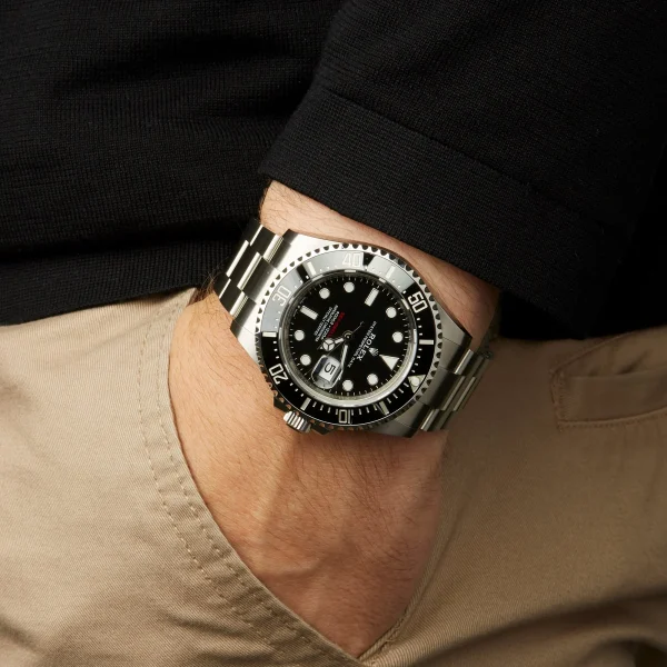 Rolex Sea Dweller Silver Black Dial43mm m126600.0001(AAAAA version) - Image 3