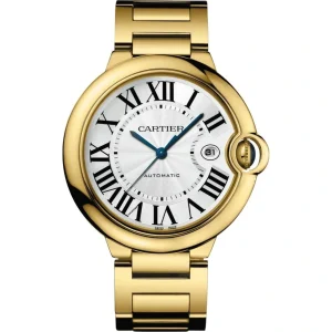 BALLON BLEU DE CARTIER WATCH 36 mm,mechanical movement with automatic winding.yellow gold