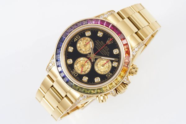 Rolex Cosmograph Daytona Rainbow Yellow Gold 116598RBOW - Image 2