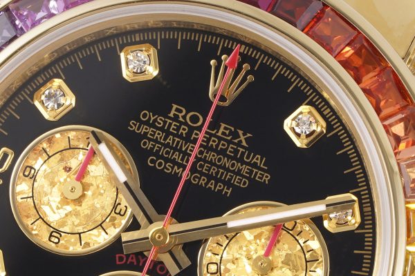 Rolex Cosmograph Daytona Rainbow Yellow Gold 116598RBOW - Image 4