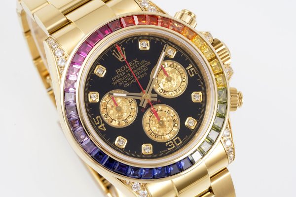 Rolex Cosmograph Daytona Rainbow Yellow Gold 116598RBOW - Image 6