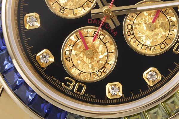Rolex Cosmograph Daytona Rainbow Yellow Gold 116598RBOW - Image 7