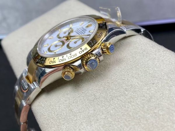 ROLEX Cosmograph Daytona White Dial Stainless Steel and Gold Men's Watch 116503-0001 - Image 5